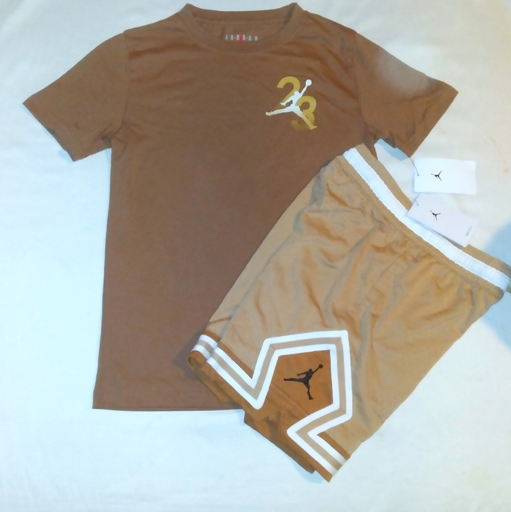 Jordan Boys Youth 2pc Short Set - Medium